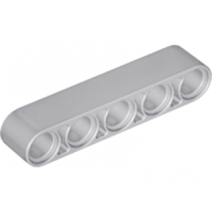 Technic, Hefbalk Dik 1x5 Light Bluish Gray